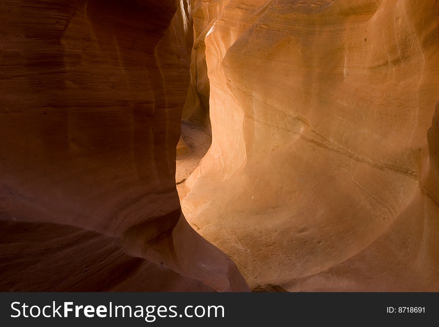 Slot Canyon in Escalante, Utah