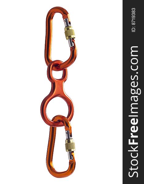 Carabiners chained
