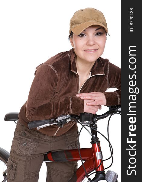 Woman On Bike