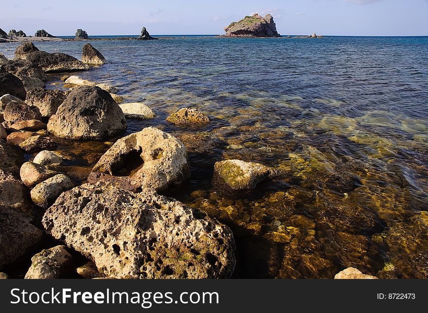 Small islands panorama, scenery view