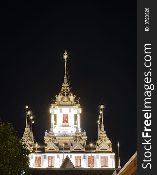 Old church in bangkok thailand