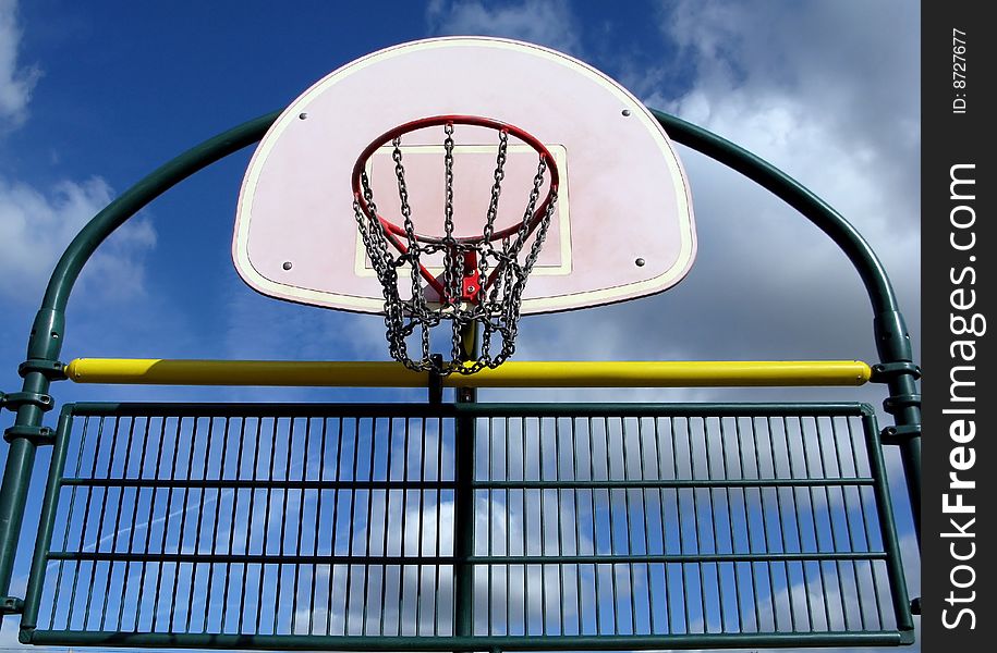 Basket ball net or goal or hoop