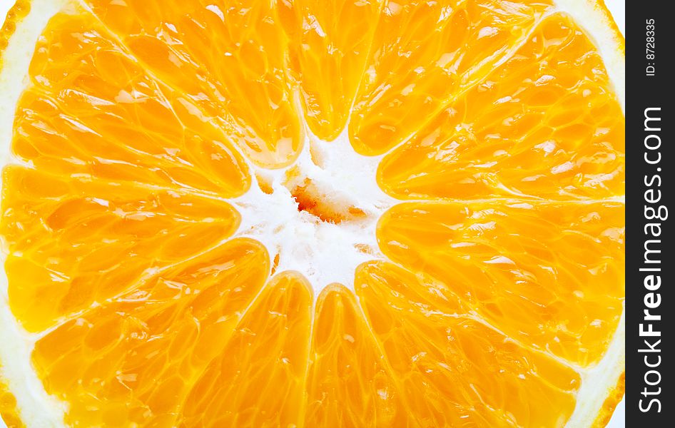 Juicy orange, shot close up. Juicy orange, shot close up