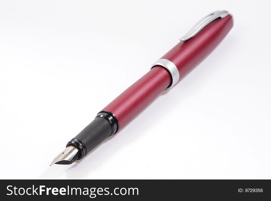 Deep Red Ink Pen