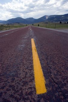 Road In New Mexico Stock Image