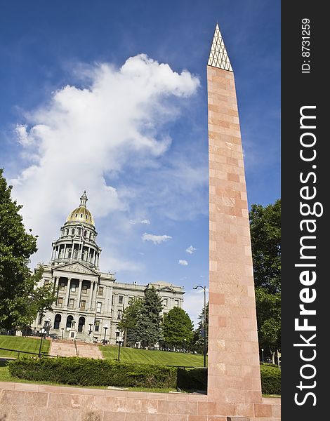 State Capitol of Colorado in Denver. State Capitol of Colorado in Denver.