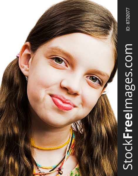 Smiley Face Of A Girl - Free Stock Images & Photos - 8732077 ...