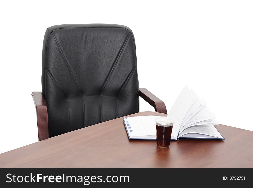 Armchair in a conference hall