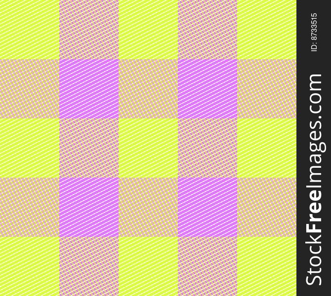 Checkered easter seamless background pattern