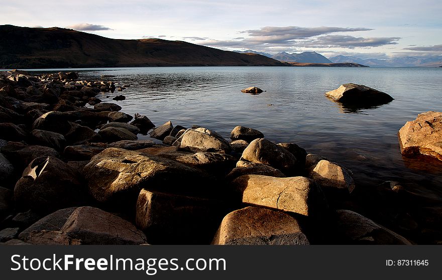 Evening At Lake Tekapo. NZ