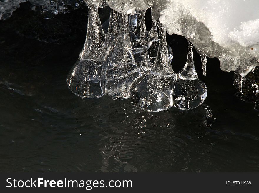 Just frozen water