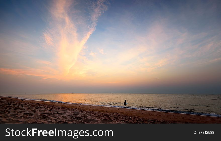 Cha Am Beach Sunrise, Thailand