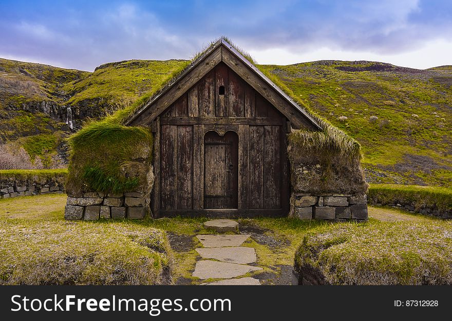 Traditional Icelandic Turf House