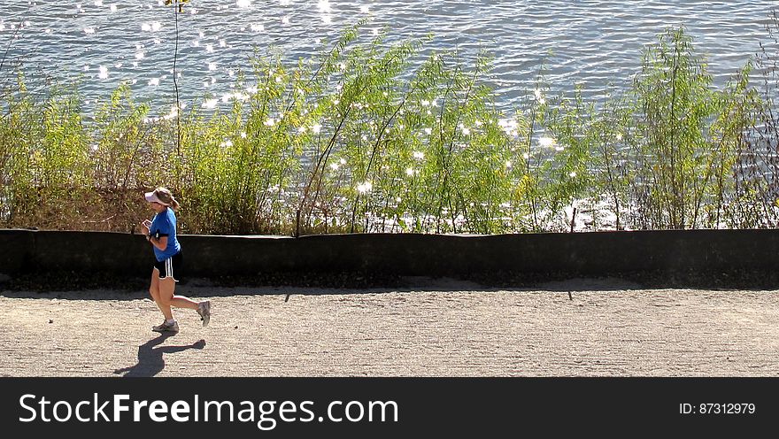 Water, Plant, People in nature, Body of water, Sunlight, Grass