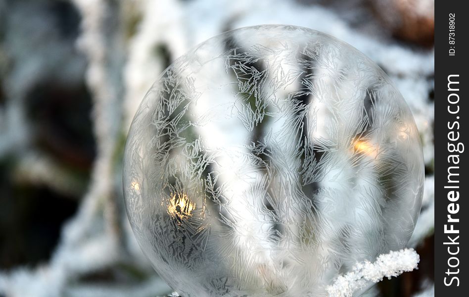 Close-up of Crystal Ball