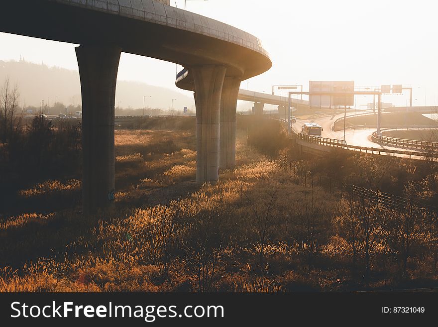 Scenic View of Bridge Against Sky