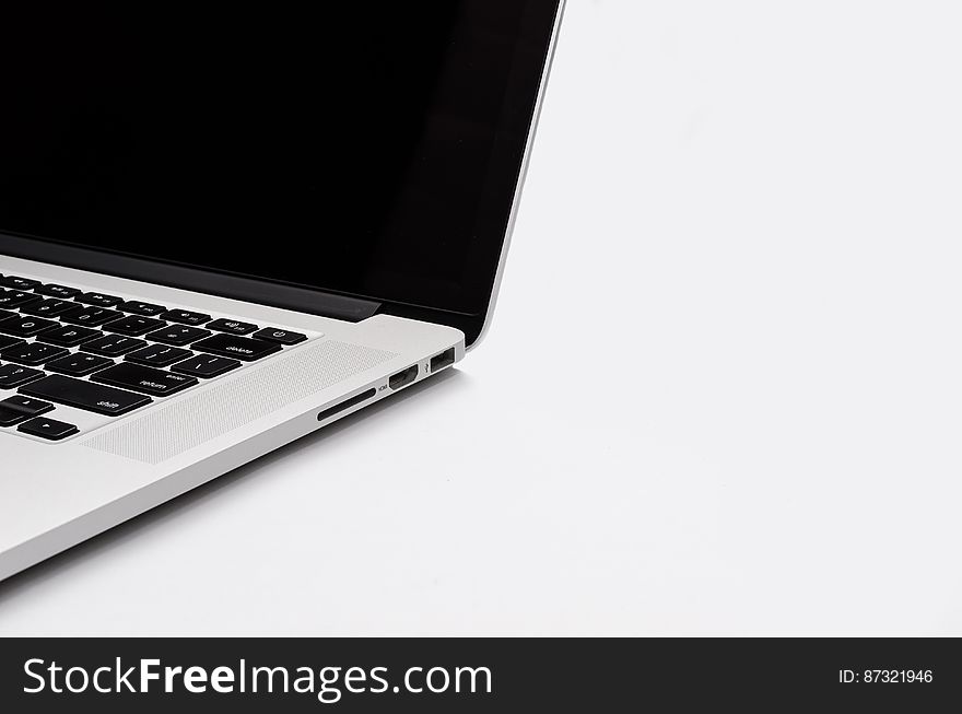 Close-up Of Laptop Keyboard