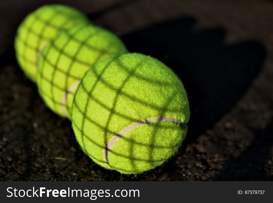 The Love For Three Tennis Balls