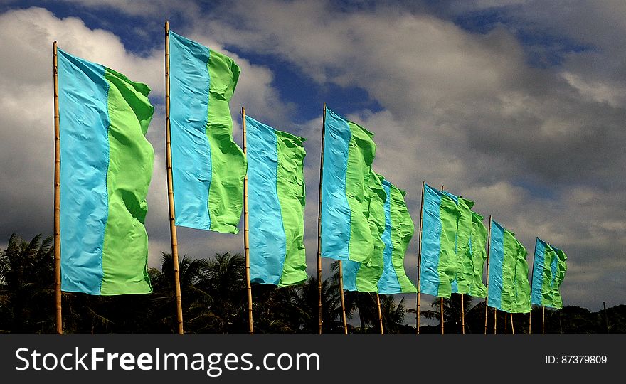 A Flurry Of Green Flags.
