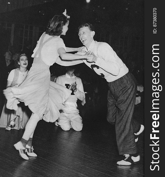 1938 Ken Magazine Page 56 - Swing Dancers