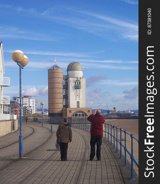 One of the most photographed things in Swansea, is this observatory tower.