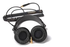 Black Headphones Stock Photos Black Headphones Stock Photos