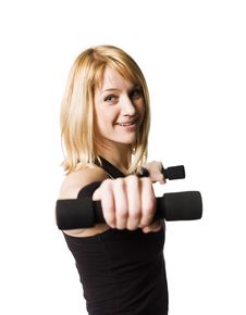 Woman Working Out Stock Images Woman Working Out Stock Images