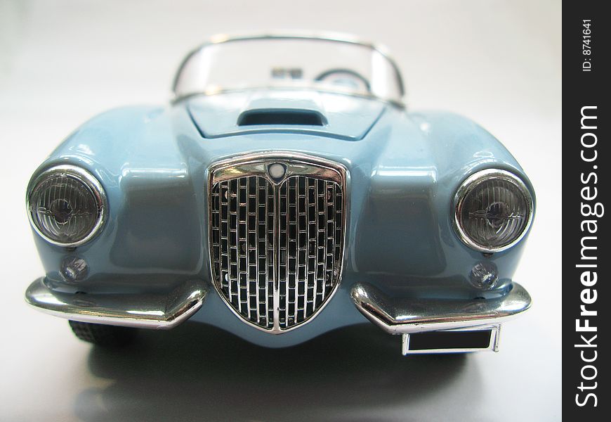 sixties' italian spider car. sixties' italian spider car