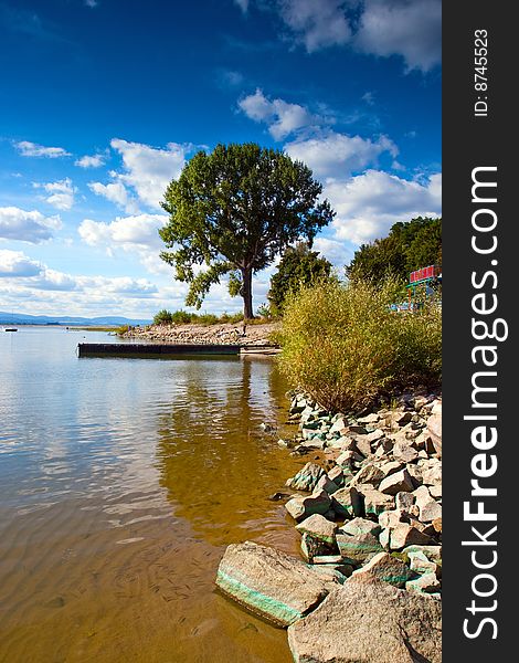 Photograph of the Otmochow Lake, Poland