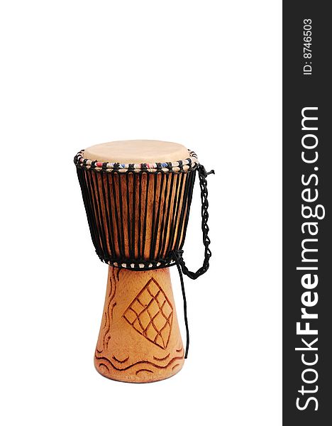 Little hand-made percussion in traditional indigenous style. Little hand-made percussion in traditional indigenous style