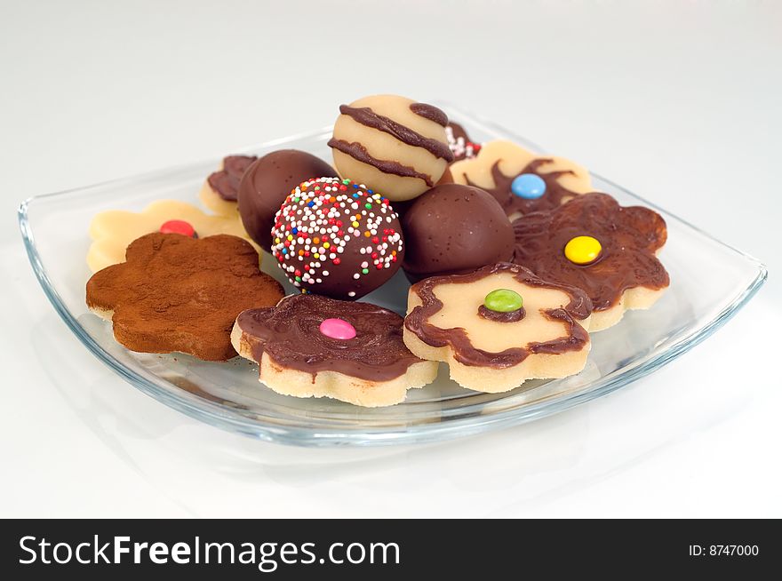 Some sweet and tasty marzipan cookies not only for christmas