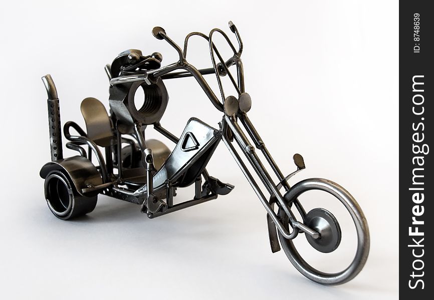 Metallic Motorcycle