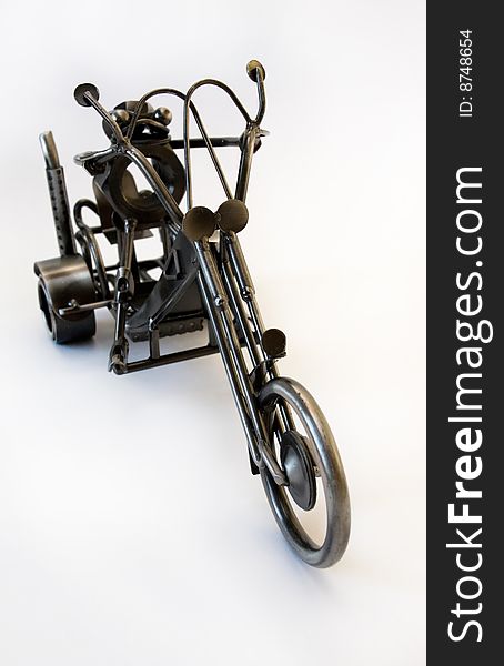 Metallic Motorcycle, Decoration Toy