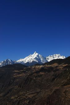 God Mountain Of Tibetan- Meili Royalty Free Stock Images