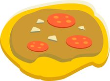 Big Pizza Royalty Free Stock Photos Big Pizza Royalty Free Stock Photos