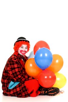 Happy Clown Royalty Free Stock Images Happy Clown Royalty Free Stock Images