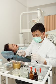 Dentist Royalty Free Stock Image