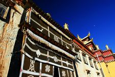 Song Zan Lin In Shangarila-famous Tibetan Temple Royalty Free Stock Photography Song Zan Lin In Shangarila-famous Tibetan Temple Royalty Free Stock Photography