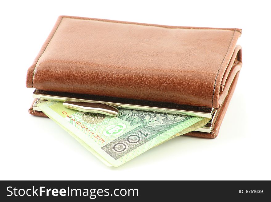 Polish Banknote In Wallet