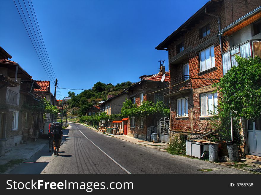 Rila - small village in Bulgaria