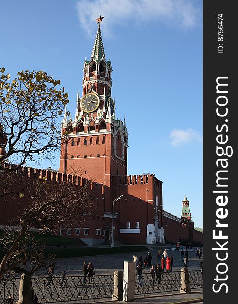 Spasskaya Tower of Moscow Kremlin