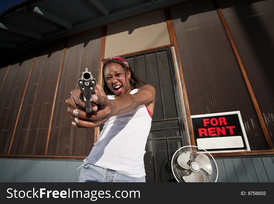 Woman With Gun