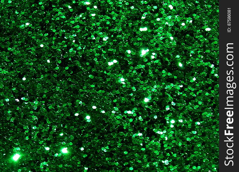 Green Glitter 2