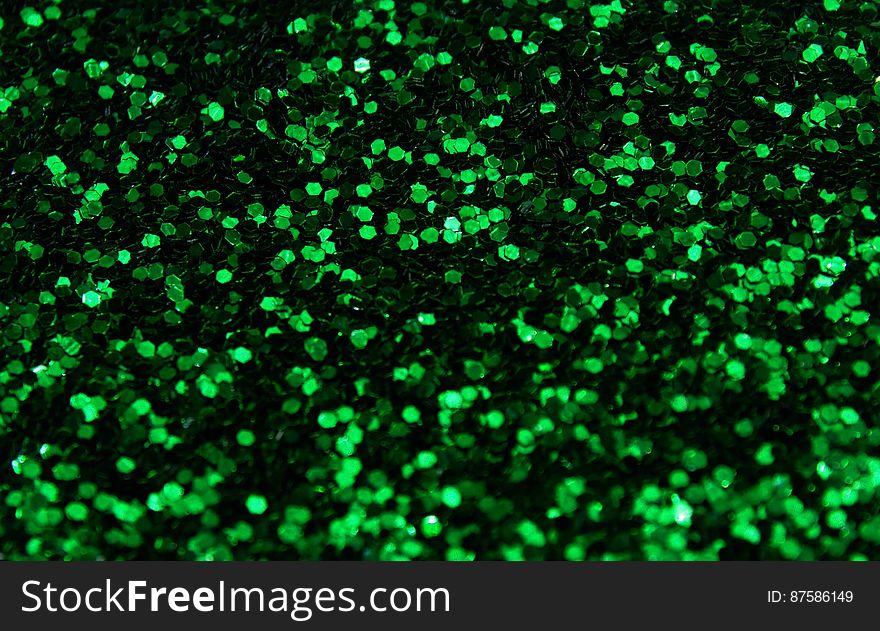 Green Glitter 1