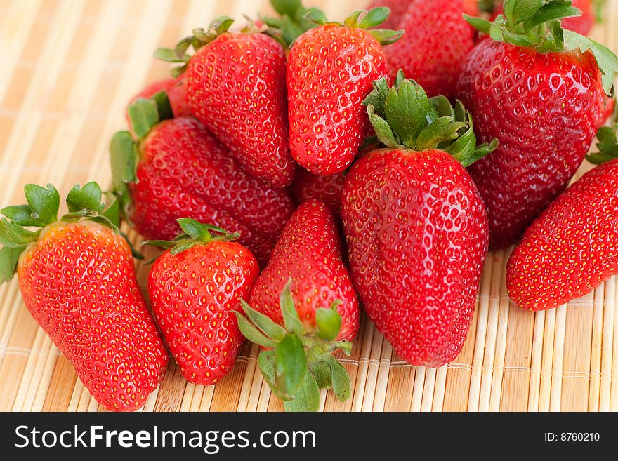 Close-up Of Strawberries