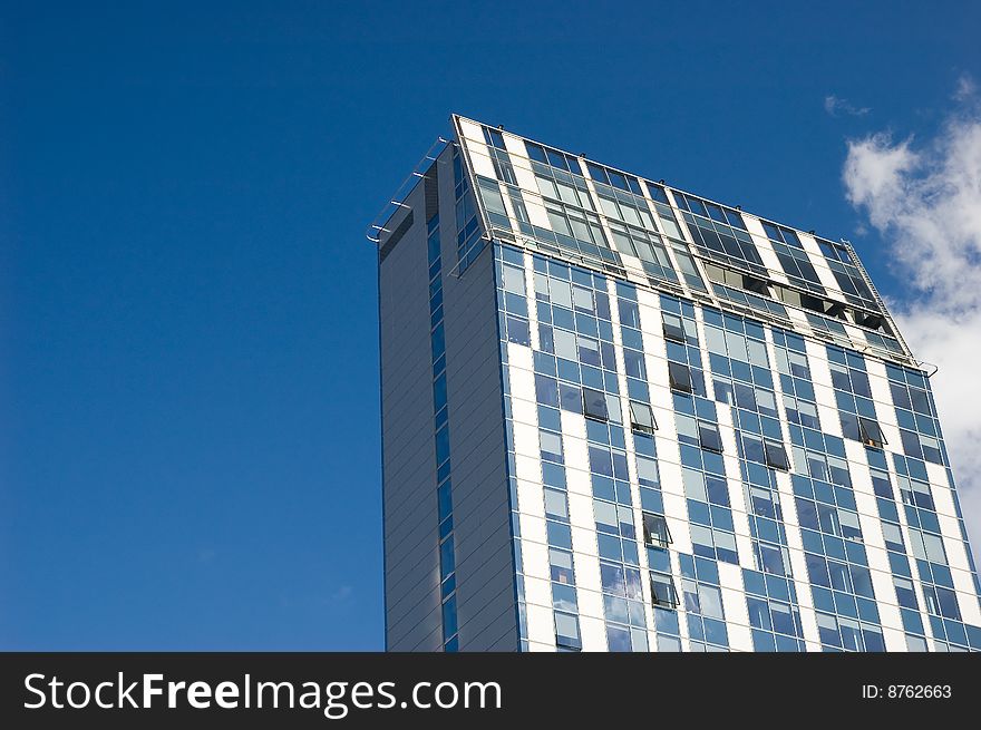 Skyscraper And Blue Sky