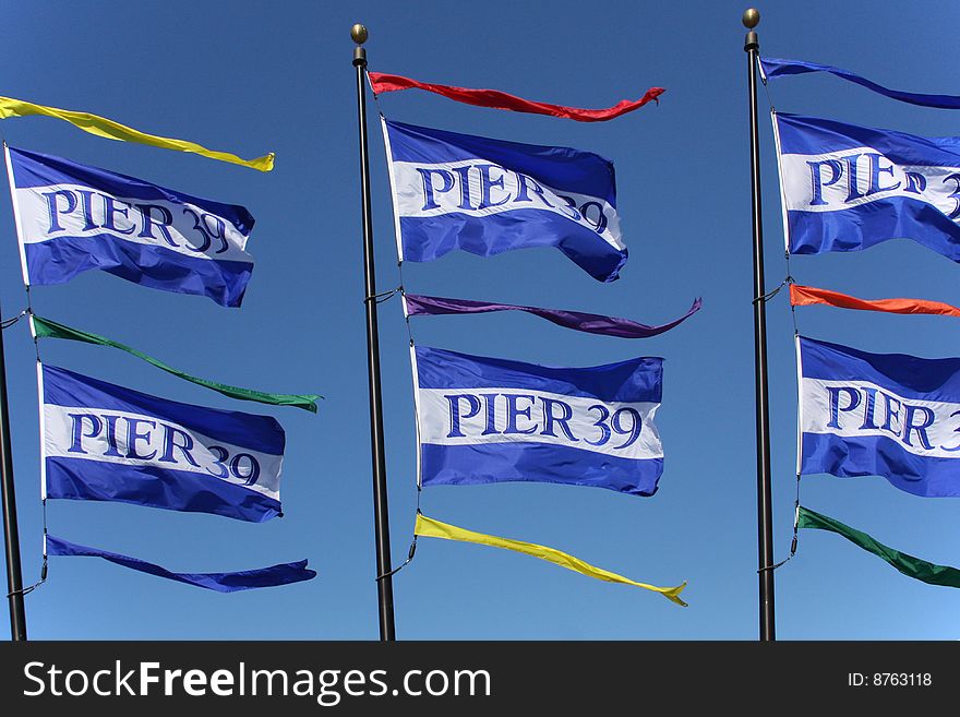 Pier 39 - Fisherman S Wharf Flags