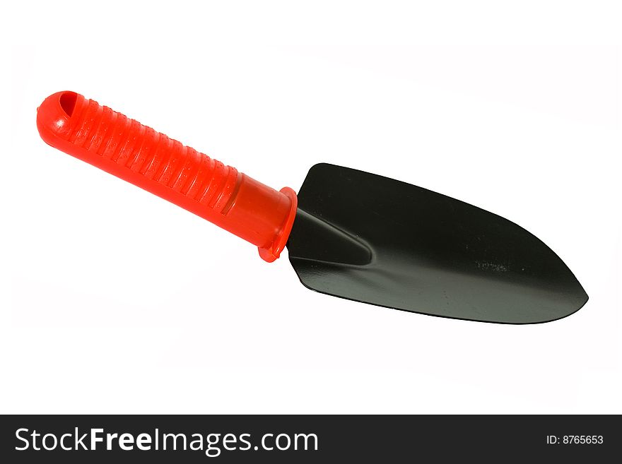 Stock photo: an image of a garden shovel