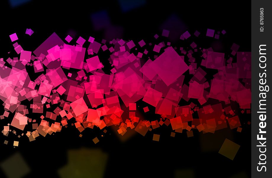 Square Abstract Background