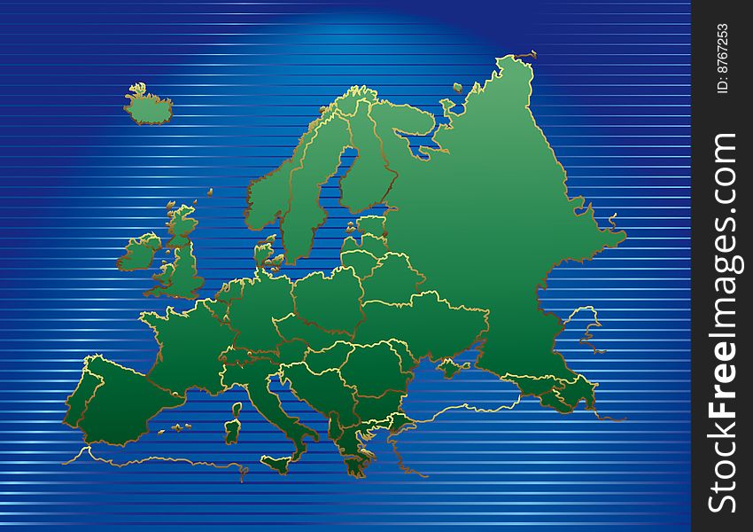 Vector Europe Map